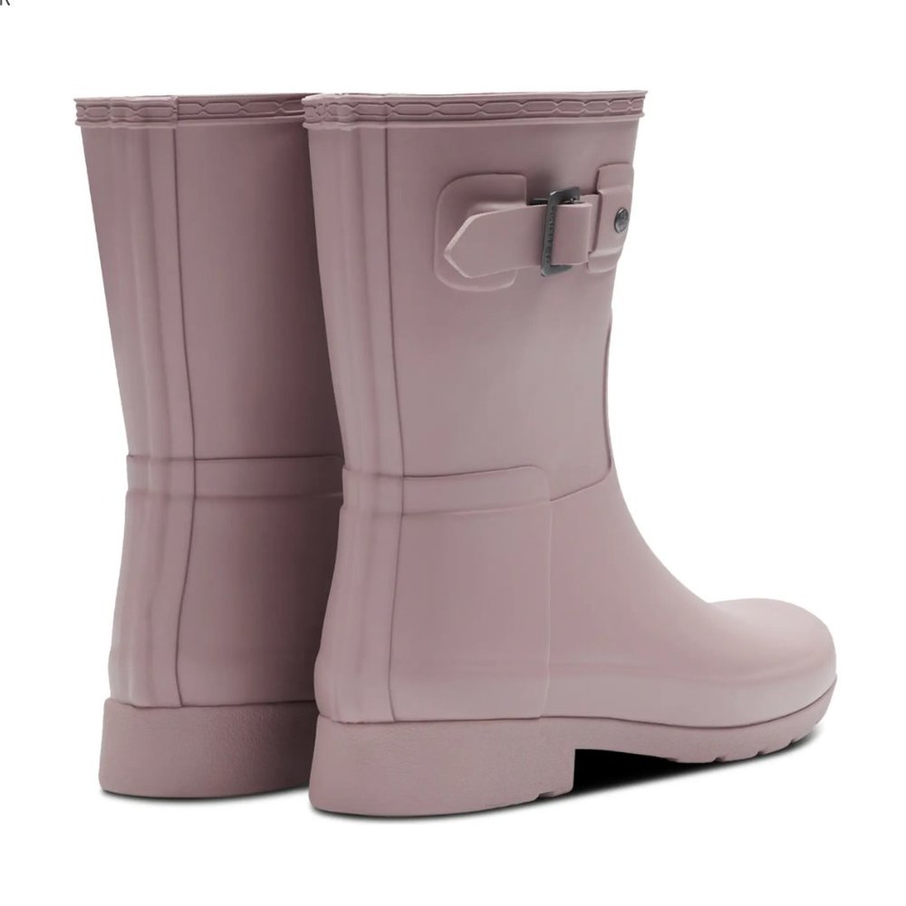 Hunter Short Rain Boots in Dusty Pink - Picture 2 of 9